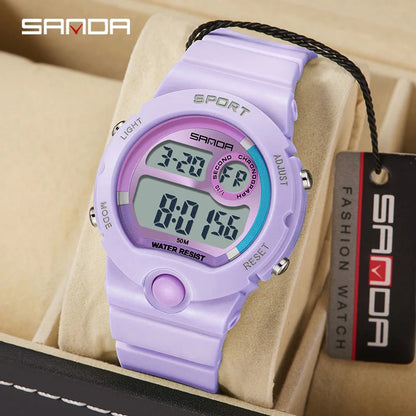 SANDA 6035 | Digital Feminino À Prova D'Água