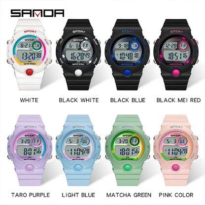 SANDA 6035 | Digital Feminino À Prova D'Água