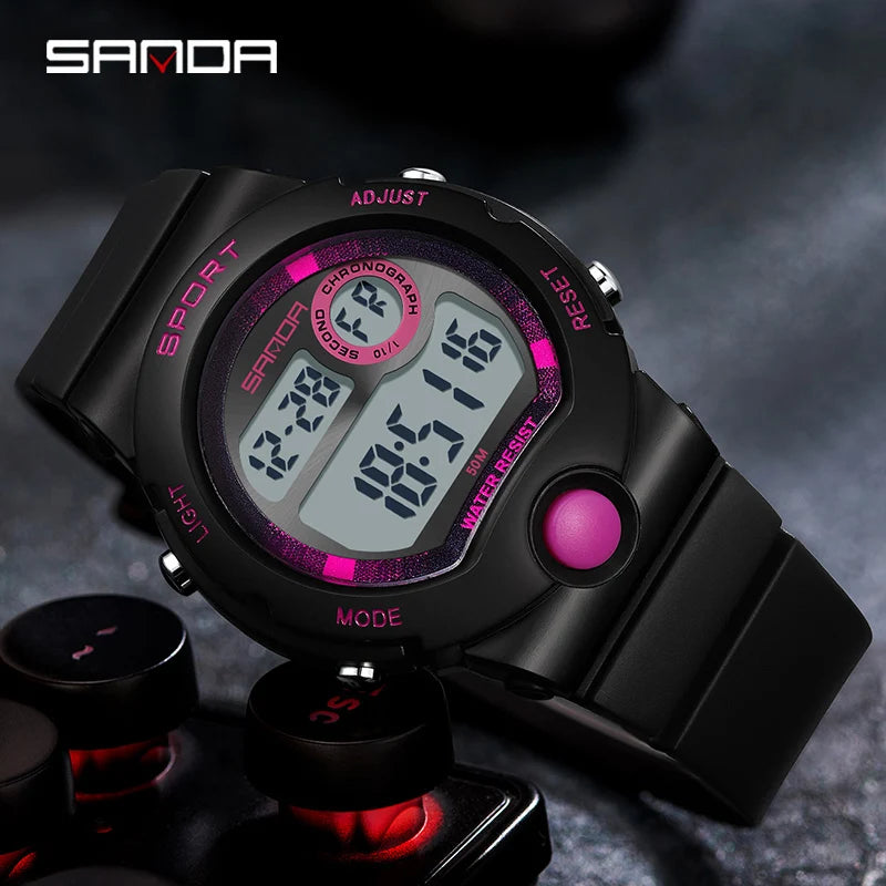 SANDA 6035 | Digital Feminino À Prova D'Água