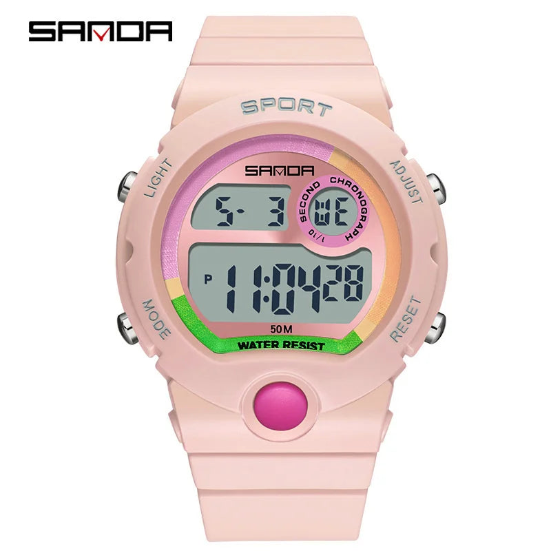 SANDA 6035 | Digital Feminino À Prova D'Água