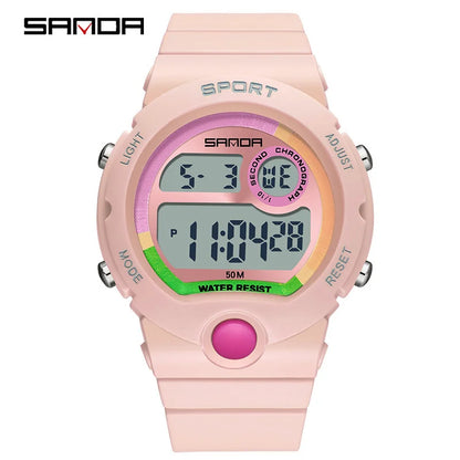 SANDA 6035 | Digital Feminino À Prova D'Água